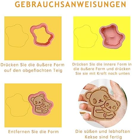 Delihaniess Cookie Cutters Set