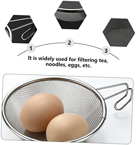 HOLIDYOYO Stainless Steel Strainer Spoon with Holder