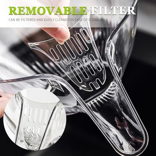 2-Piece Multi-Functional Drain Basket with Spout - BPA-Free Kitchen Essential