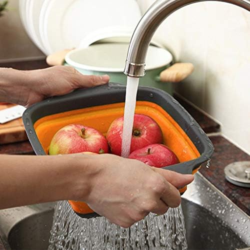 Ergonomic Collapsible Silicone Kitchen Strainer