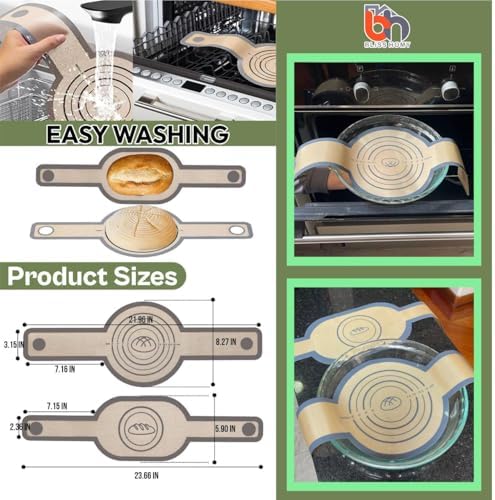 BLISS HOMY 2-in-1 Colander Strainer Bowl