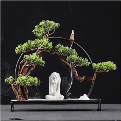 Add a touch of nature with the elegant FAFACAI Artificial Bonsai Tree Gray