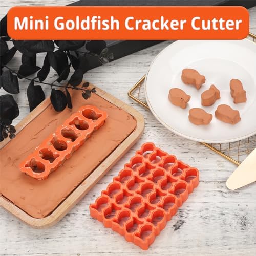 2pc Cute Goldfish Cookie Cutters 08in 1in Long Perfect for Baking DIY