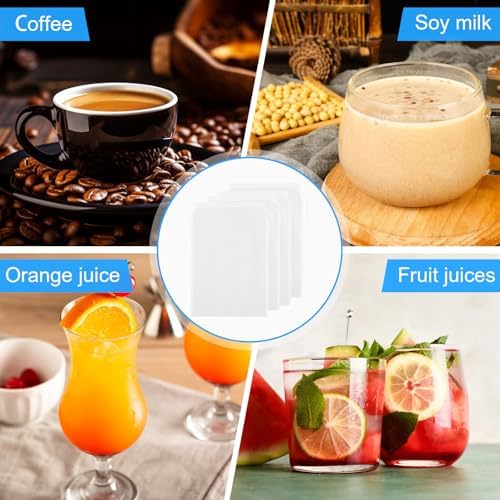 4-Piece Nut Milk Strainer Durable Nylon Mesh Bag