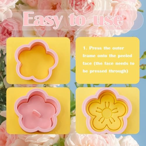 Festive 16-Piece Spring Flower Dive Cookie Cutters Set
