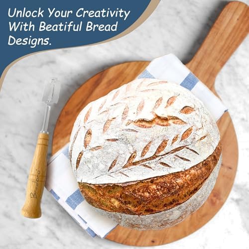 Sourdough Bread Kit with B Anneton Proofing Baskets for Making Perfect Loaves