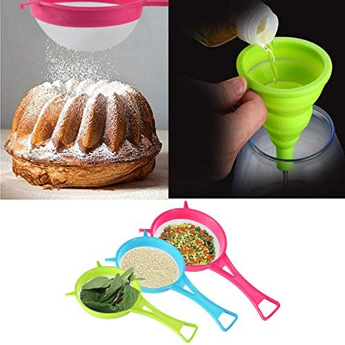 BENBO 4PC Mesh Strainer Set
