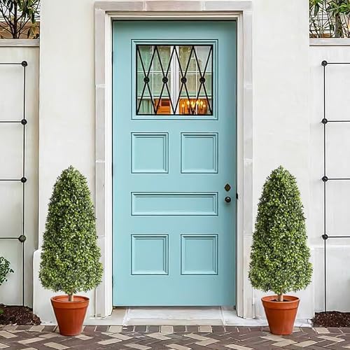 Handpicked 3ft Artificial Boxwood Topiary for Home Garden Decor