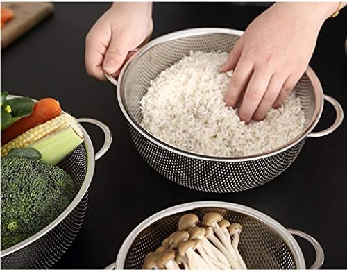 Durable Stainless Steel Colander 165-405cm Multi-Functional Kitchen Tool