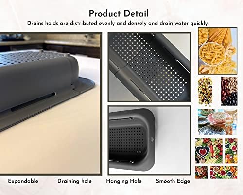 Collapsible Over-the-Sink Colander