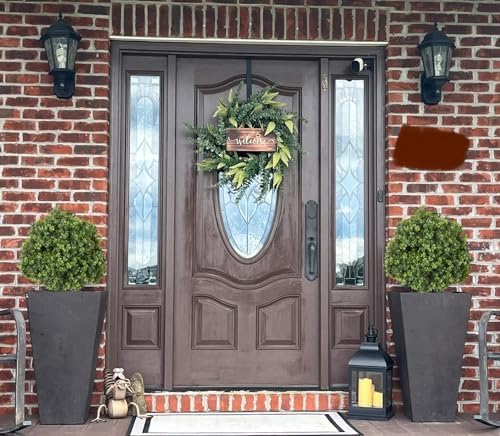 THE BLOOM TIMES 2ft Boxwood Topiary Ball Set
