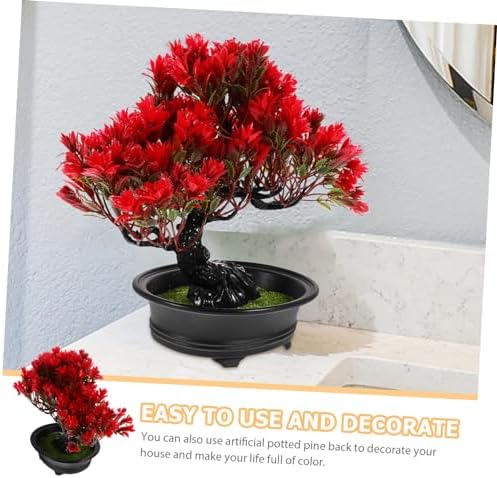 Welcome Pine Faux Bonsai Plant Decor