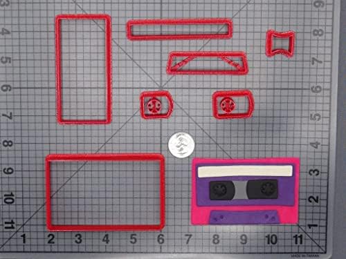 Cassette Tape 266-F119 Cookie Cutter Set