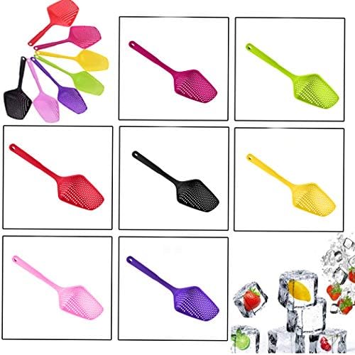 Hoshen 4-Piece Colander Set - Purple Kitchen Utensil