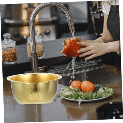 Stainless Steel Kitchen Tool Rice Washing Strainer