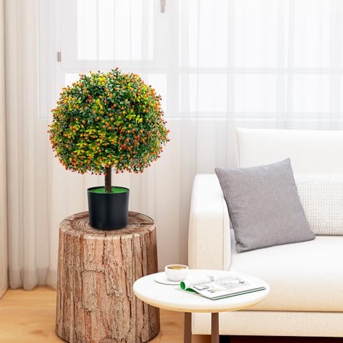 Safeplus 22in Boxwood Topiary Tree