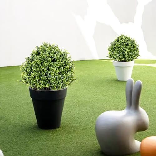 24 Fake Boxwood Outdoor Plant Set of 2