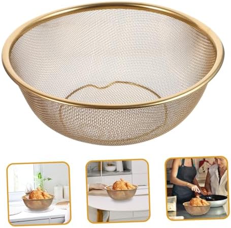Stainless Steel Fine Mesh Colander Strainer for Kitchen