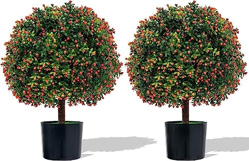 Safeplus 22in Boxwood Topiary Tree