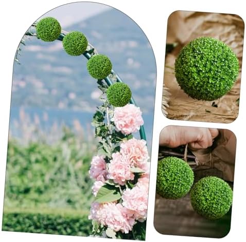 10-Piece Faux Ball Frame Rack forDIY Decor