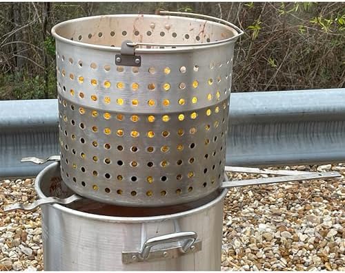 King Kooker V-Shaped Stainless-Steel Strainer Rack