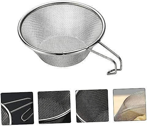 Stainless Steel Colander with Ergonomic Handle
