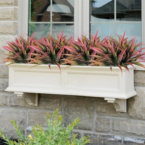 8-Piece Faux Greenery spraying Plastic Outdoor Plant Pink Amazon Seller Name