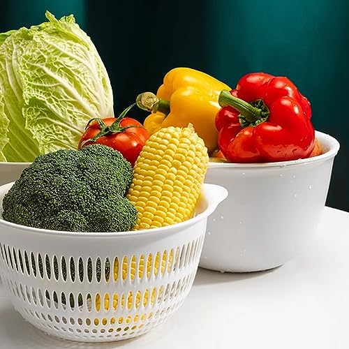 Gourmet Kitchen Set - 2-in-1 Colander Strainer BPA-Free Dishwasher-Optional