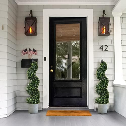 Lvydec 2-Piece Boxwood Topiary