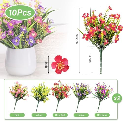 Realistic Faux Flowers for Outdoor Spaces