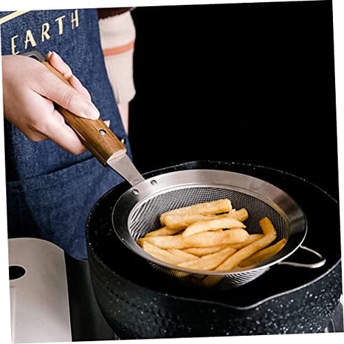 Premium Stainless Steel Colander with Fine Mesh Design for Kitchen Use