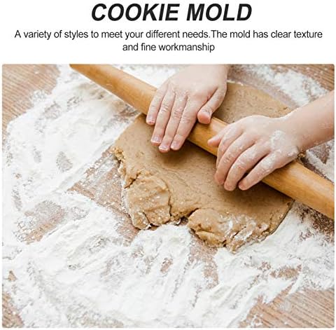 Hemoton 8-Piece Press Biscuit Mold