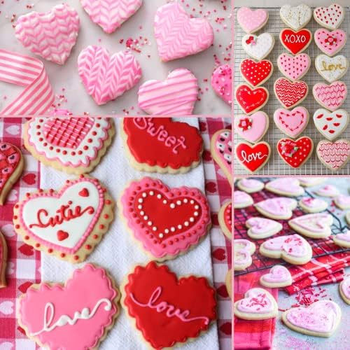 KAISHANE Heart Cookie Cutter Set