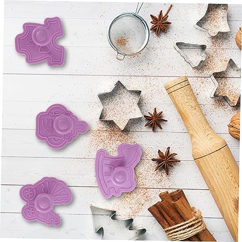 SHOWERORO 3D Cartoon Biscuit Molds Set