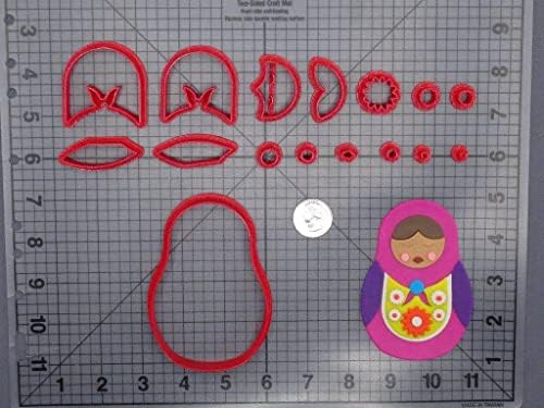 Matryoshka Cookie Cutter Set