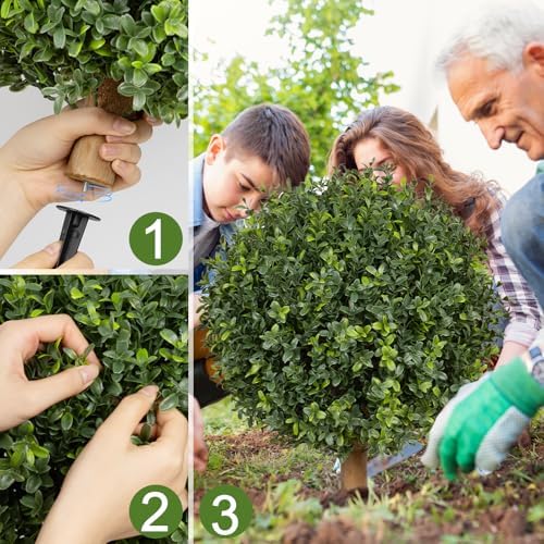 Natural-LOOKING Boxwood Topiary