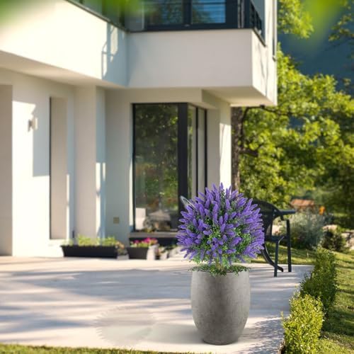 Artificial Topiaries Lavender Ball Trees 2-Pack - 216 Inch Tall