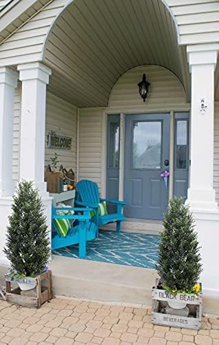 Leung Group 2-Pack 3 Cedar Cypress Potted Topiaries