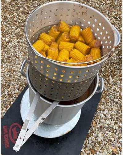 King Kooker V-Shaped Stainless-Steel Strainer Rack
