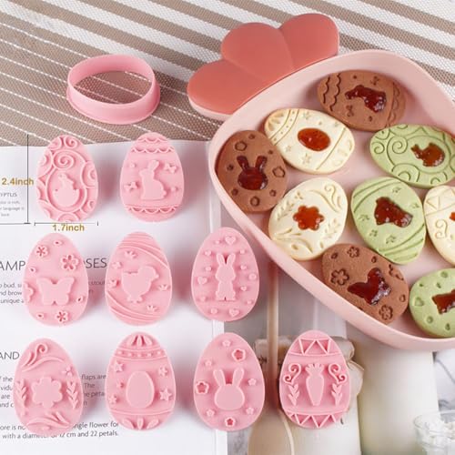 Easter Cookie Cutters 9pc Set