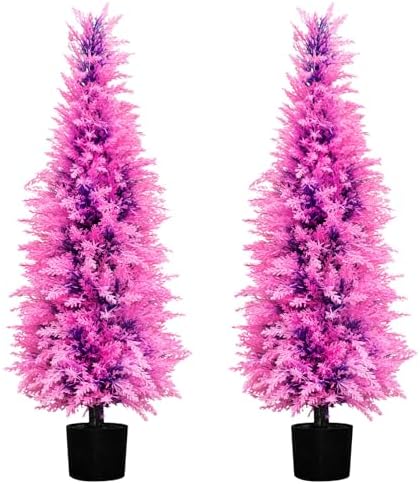 Artificial Cedar Topiary Trees