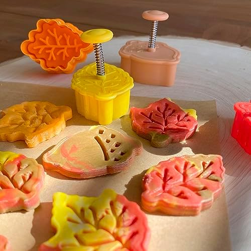 RM Fall Leaves Cookie Pastry Cutter Set