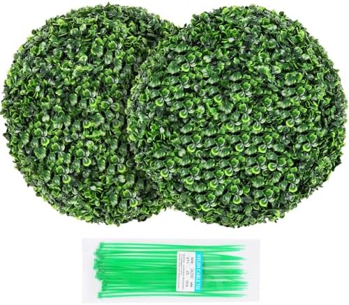15-inch Ultra-Dense Boxwood Topiary Balls