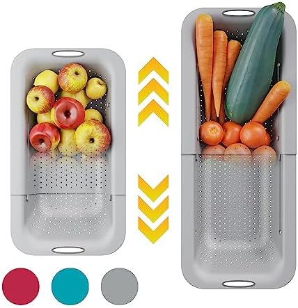 Efficient Modern Over-the-Sink Colander