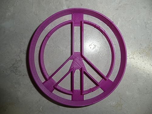 Peace Sign Cookie Cutter Retro USA Made