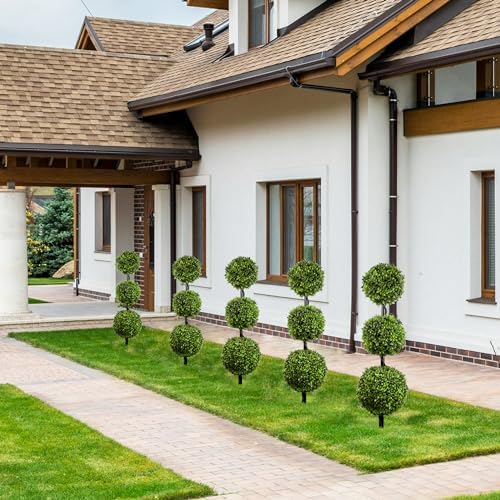 Boxwood Ball Topiaries 36 Set of 2 for Home Office