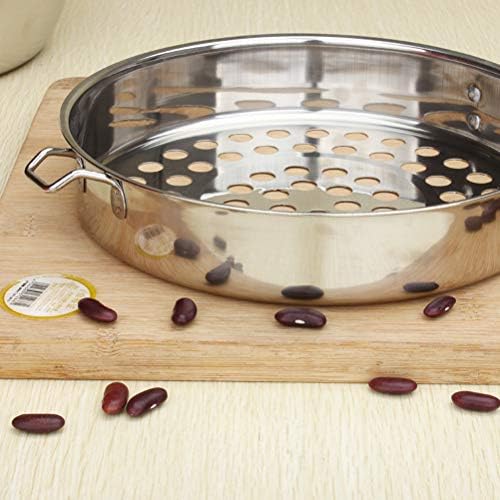 Cabilock Metal Colander Durable Heat-Resistant