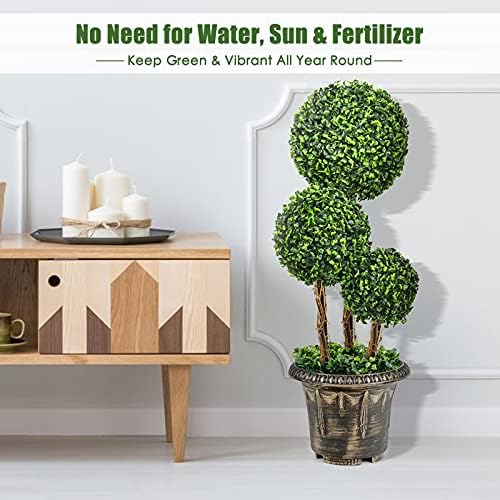 Realistic Boxwood Topiary Tree