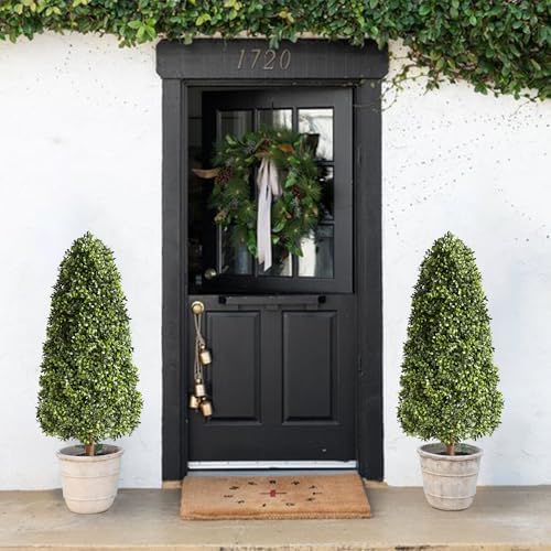 Handpicked 3ft Artificial Boxwood Topiary for Home Garden Decor
