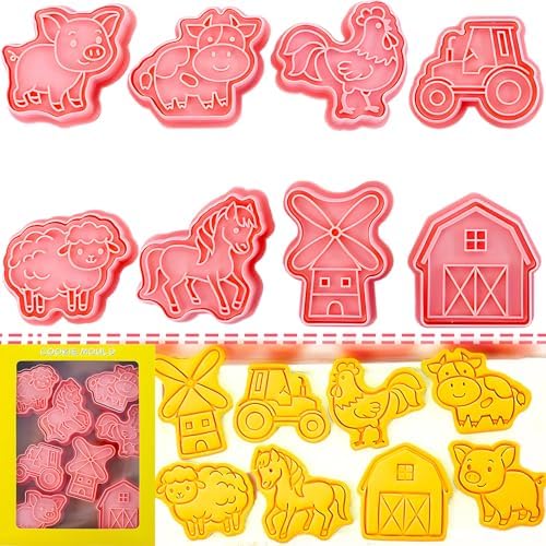 Premium Animal Animal Cookie Cutters for Baking Fondantazia